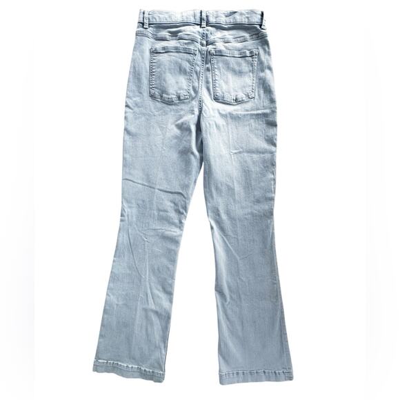 Spanx SPANXsculpt ReDefine Flare Jeans Tidal Blue Light Wash Size 12 NWT - Picture 3 of 12